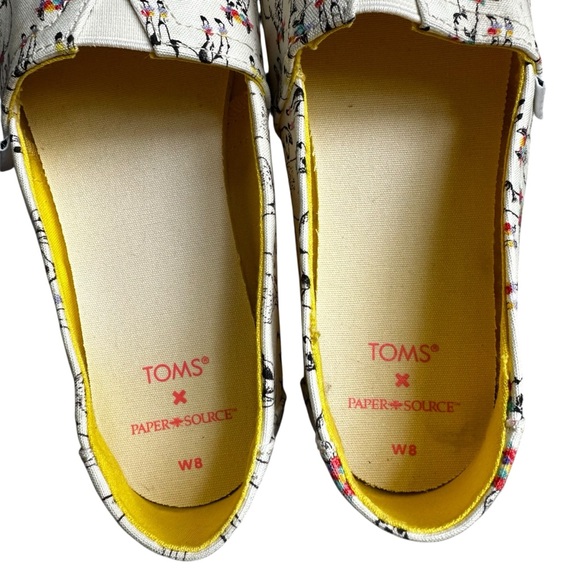 Toms New Alpargata Slip-On Flats, Llamas Print, Women's 8 - Picture 6 of 10